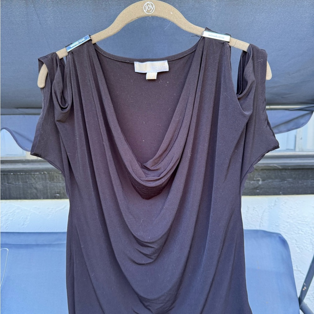 Michael Kors Dark Brown Top